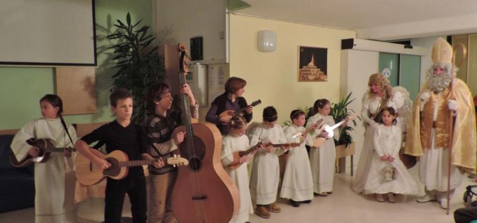 Miklavž v domu starejših v Ajdovščini